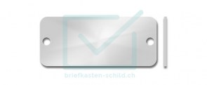 Briefkasten-Schild Koch 45 x 19